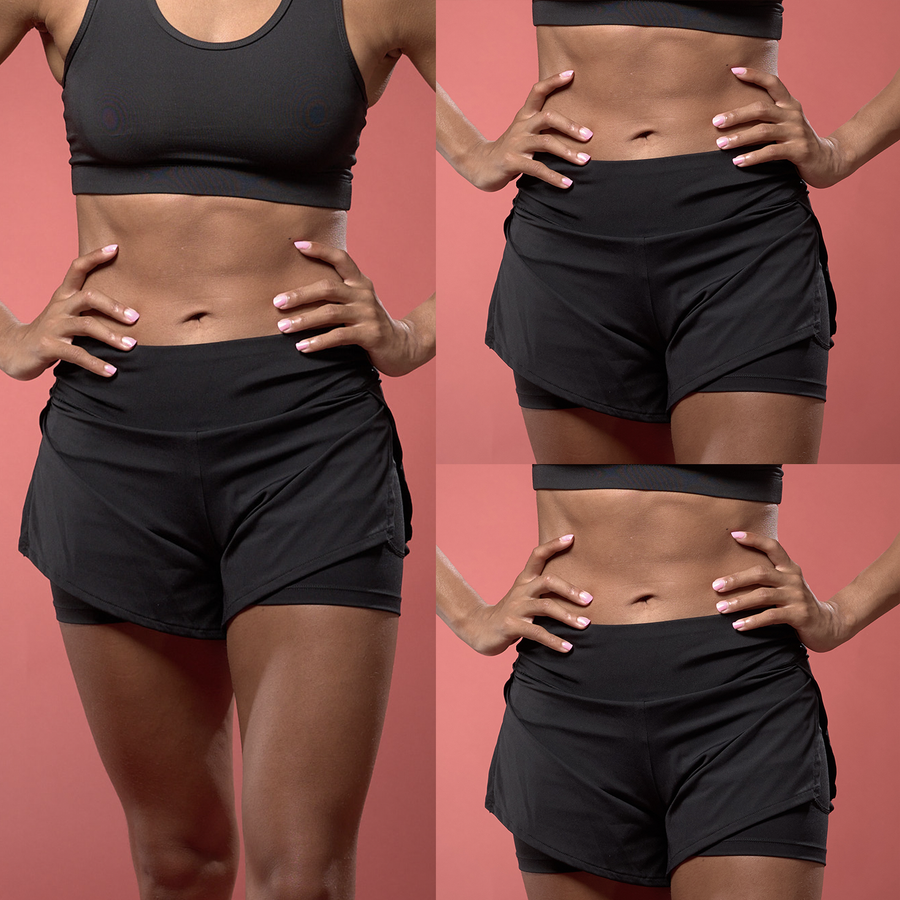 Pack de 3 Shortys de sport menstruel